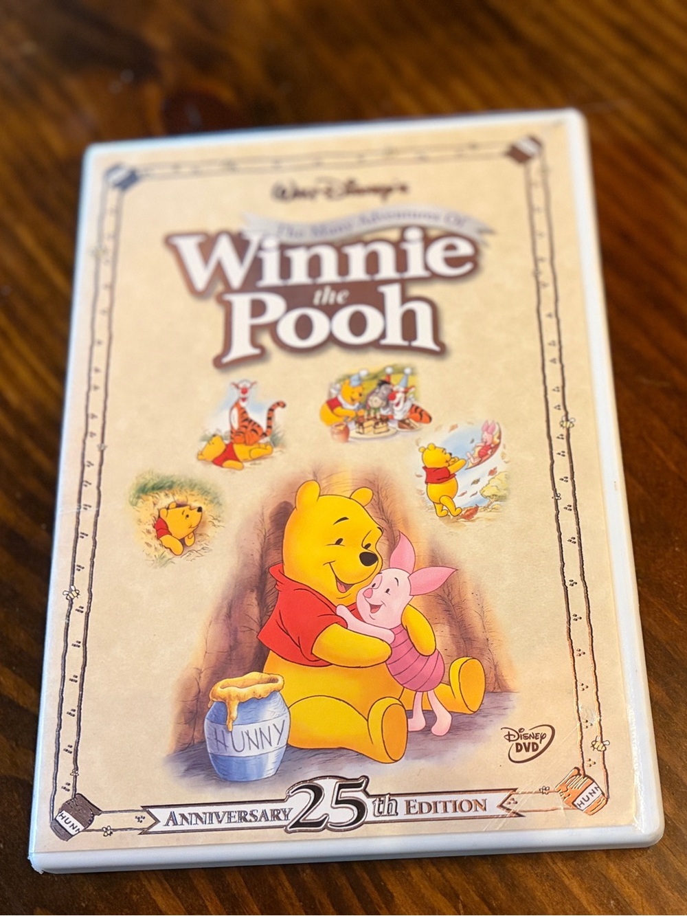 The Many Adventures of Winnie the Pooh Disney 25th Anniversary DVD